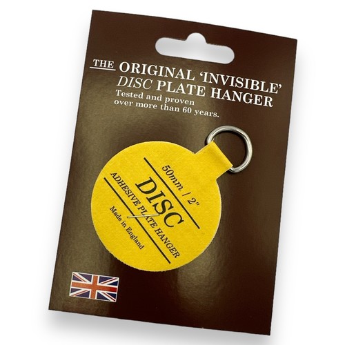 Disc plate hangers wall 50mm - plate,