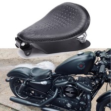 Black Motorcycle Bobber Solo
