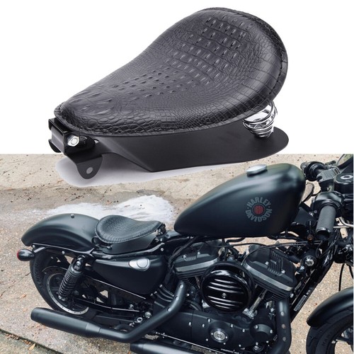 Black motorcycle bobber solo - black,