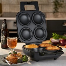 4 Pie Maker Deep Fill Cooking Machine with Crimping & Cutter Cooks Professional