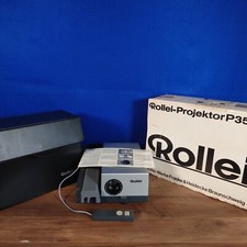 Vintage Rollei P35A 35mm Film Slide Projector with Remote Case