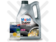 Mobil Semi Synthetic Oil Super
