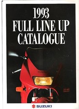 Suzuki Range 1993 UK brochure