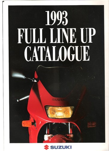 Suzuki range 1993 brochure - range,