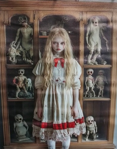 Gothic art creepy - gothic,