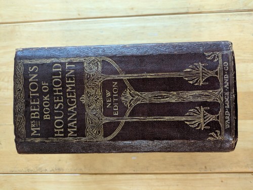 Mrs beeton book household - beeton's,