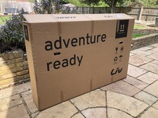 Extra Large Cardboard Bike Box with Carry Handles for Road, Gravel Bikes and MTB