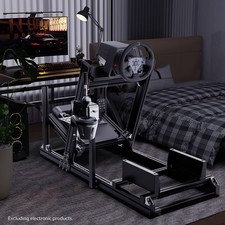 Hottoby Racing Simulator Cockpit F1 Large Truck Free Adjustment Fit Logitech G29