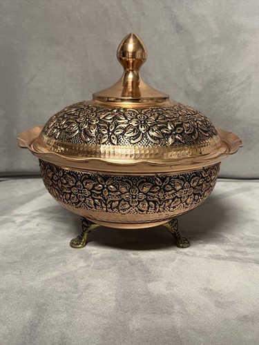 Persian handmade copper candy - persian,
