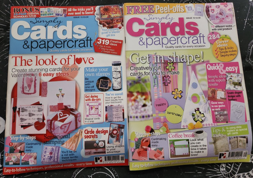 Simply cards papercraft - 2x,