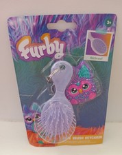 Furby Hairbrush and Keychain