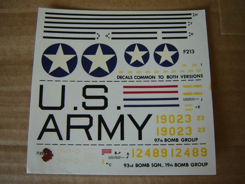 Vintage usaaf b17 - vintage, 1/72