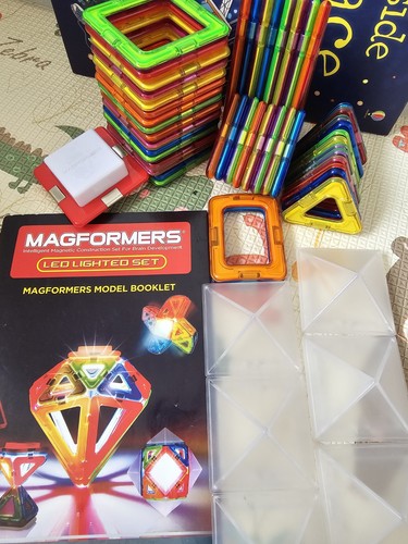 Magformers 55pcs lighted led - lighted,