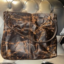 Owen Barry Wax Leather Bag