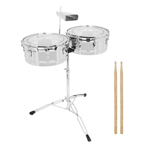 Timbales with stand - with,