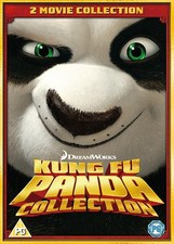 Kung Fu Panda/Kung Fu Panda 2 DVD (2013) Mark Osborne cert PG 2 discs