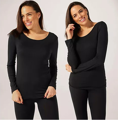 Cozee home thermal top long - home,