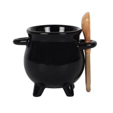 Black Witches Cauldron Egg Cup