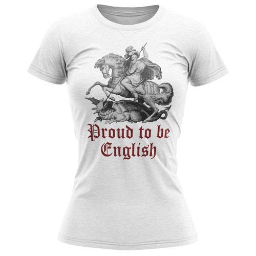 Proud english t shirt - to,