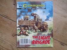 commando magazine for action and adventure vintage no 2756 the light brigade