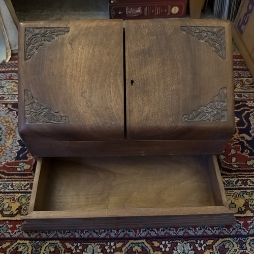 Vintage wood writing - vintage, desk