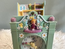 Vintage Bluebird Polly Pocket 1991 Fun Time Clock - 100% Complete and working