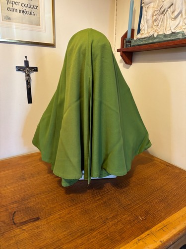 Green tabernacle veil