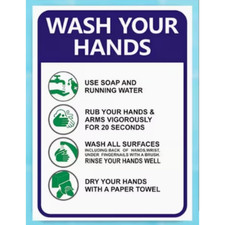 Wash Your Hands Instruction