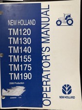 New Holland TM120 thru TM190