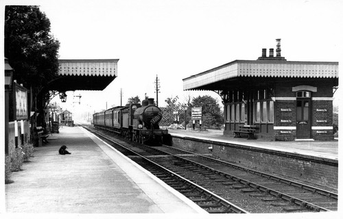 1945 county school - county, train