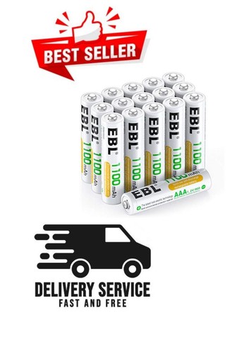Ebl aaa rechargeable batteries - ebl,