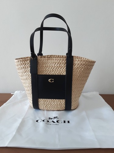 Coach straw basket - coach,