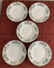 5 Royal Norfolk Floral Bowls App 20.5cm