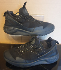 Nike Air Huarache Run Black 318429-003 Men's Trainers Size UK 8.5 FREE POST