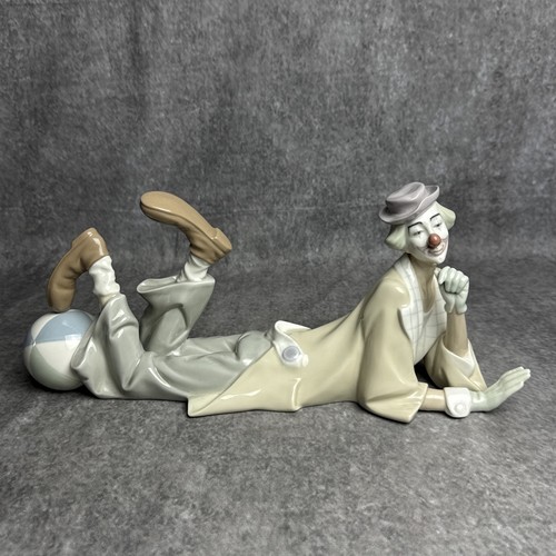 Vintage lladro porcelain - porcelain, clown