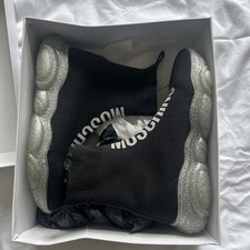 Moschino Black And Silver Sock