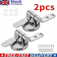 Pair of Chrome Toilet Seat