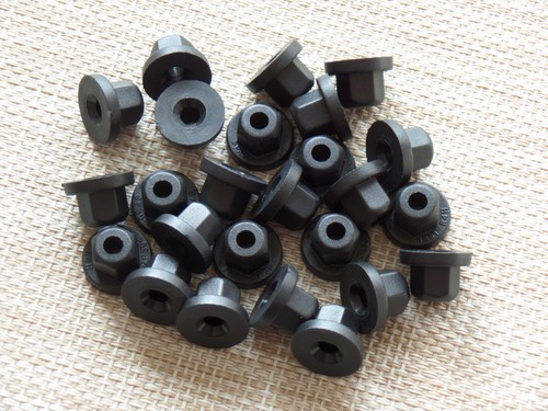20x plastic nut fastening - plastic,