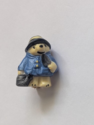 Coalport paddington bear badge - coalport,