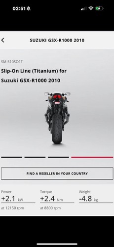 Akrapovic series exhaust - gp,