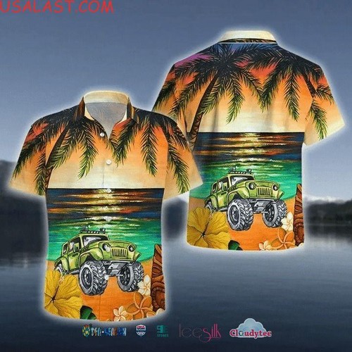 Jeep beach summer vacation - beach,