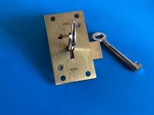 Vintage Brass Cabinet Lock