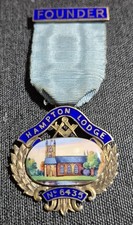 Masonic Founders Jewel-HAMPTON