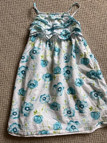 Girls pretty aqua and - girls, white