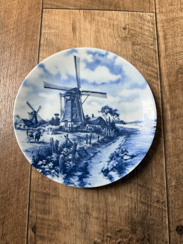 Delft blauw wall plate blue - delft,