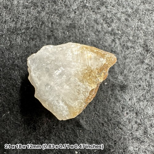 Citrine point crystal - citrine,