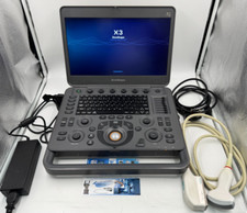 Sonoscape X3 Portable Ultrasound Scanner charger probe 6V1 Mfd2019 TESTED UK VAT