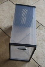 12 x Shoe storage units 34x 24 x 17cm (assembly required)