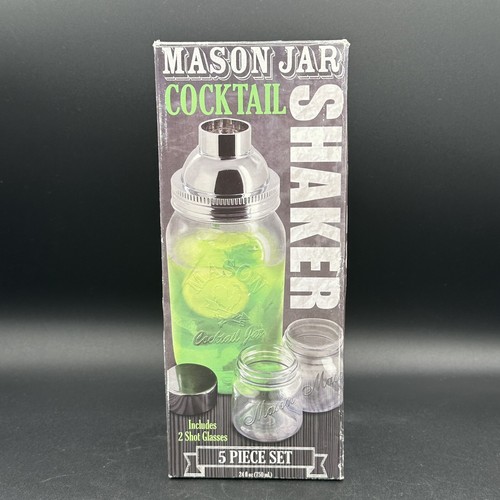 Mason jar cocktail - shaker, 5