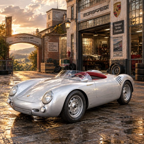 Porsche 550 spyder - porsche,